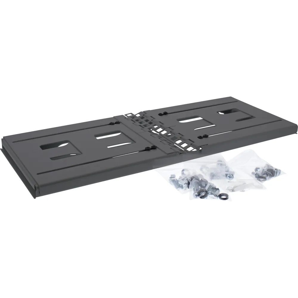 InLine 19" Rack zur Wandmontage - 4HE - 24-40cm Tiefe - schwarz