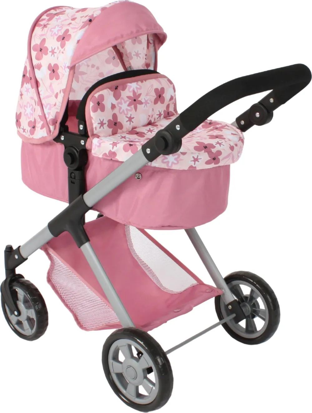 Sieglinde Bayer Kombi-Puppenwagen Mila 2 in 1 altrose