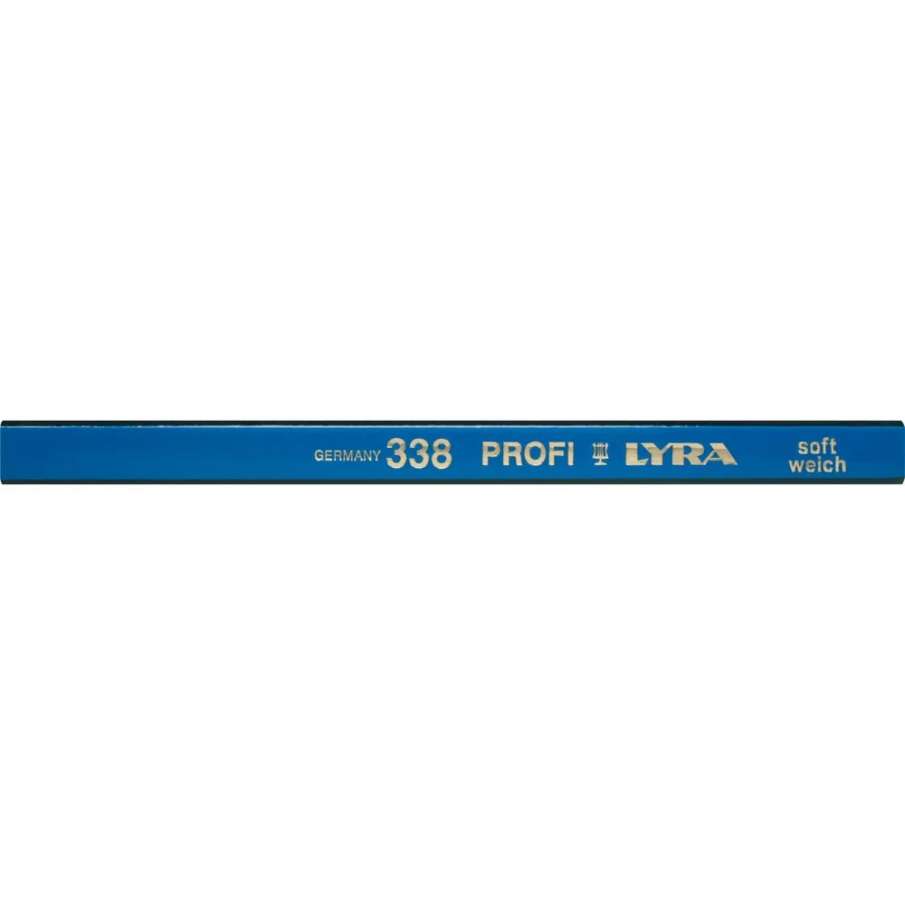 LYRA Tischlerbleistift 338 Profi hart Länge 180 mm