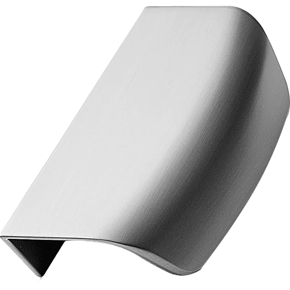 Furnipart Griffleiste Wow LA 64 mm, Länge 96 mm, ZN Edelstahl Effekt