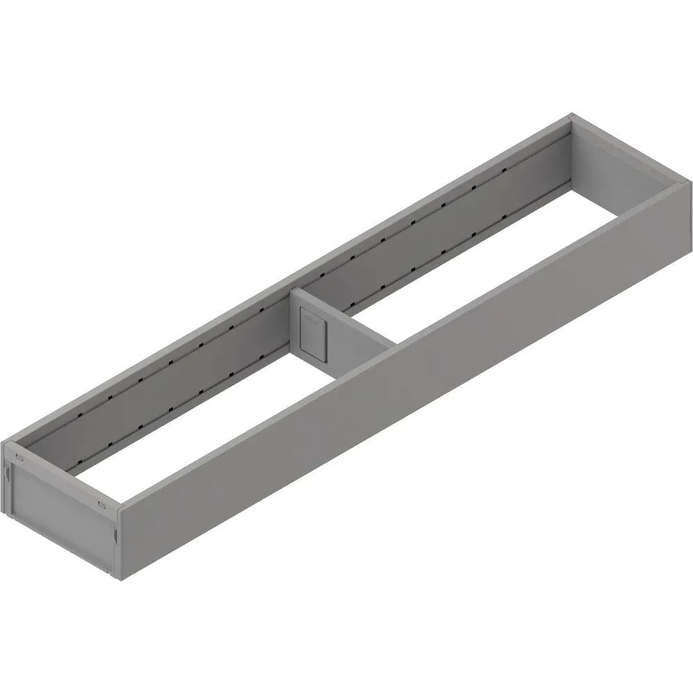BLUM AMBIA-LINE Schubkastenrahmen schmal, NL500mm, Stahl Indiumgrau matt