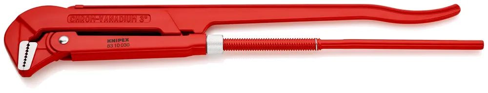 KNIPEX Rohrzange 90° rot pulverbeschichtet 650 mm