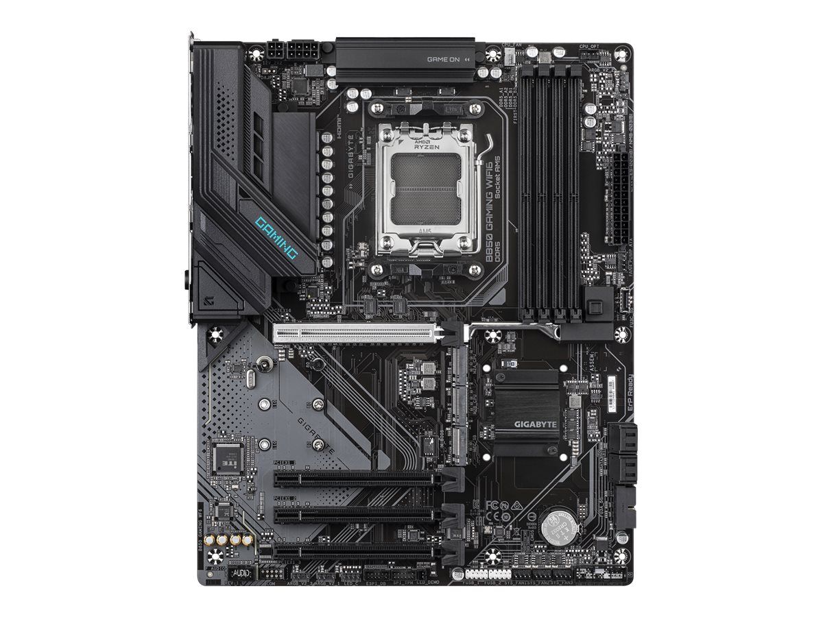 Gigabyte B850 GAMING WIFI6 - Motherboard - ATX - Socket AM5 - AMD B850 Chipsatz - USB-C 3.2 Gen 1, USB 3.2 Gen 2, USB 3.2 Gen 1 - Wi-Fi 6, Bluetooth, Gigabit LAN - Onboard-Grafik (CPU erforderlich)