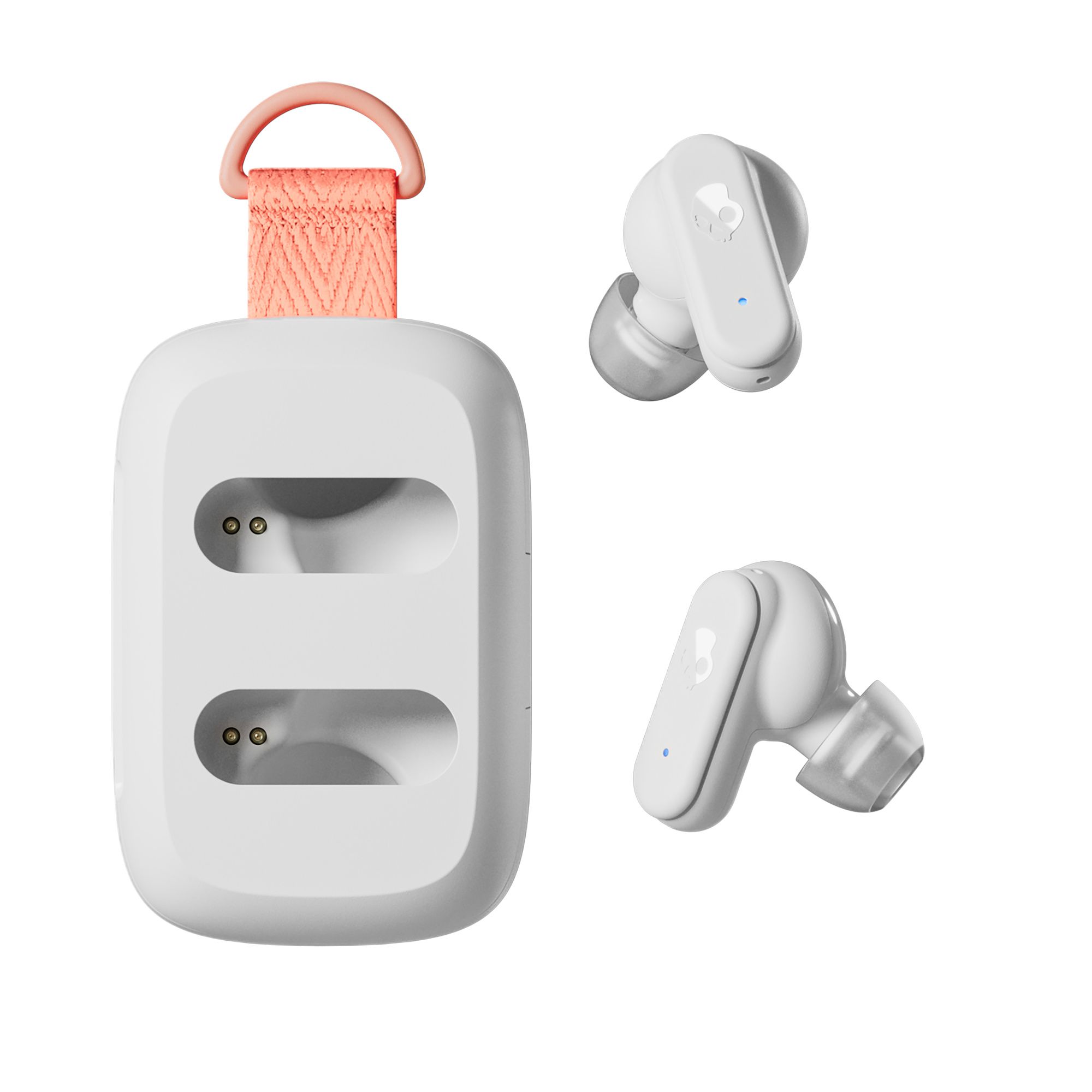 Skullcandy DIME 3 TRUE WIRELESS IN-EAR BONE/ORANGE GLOW