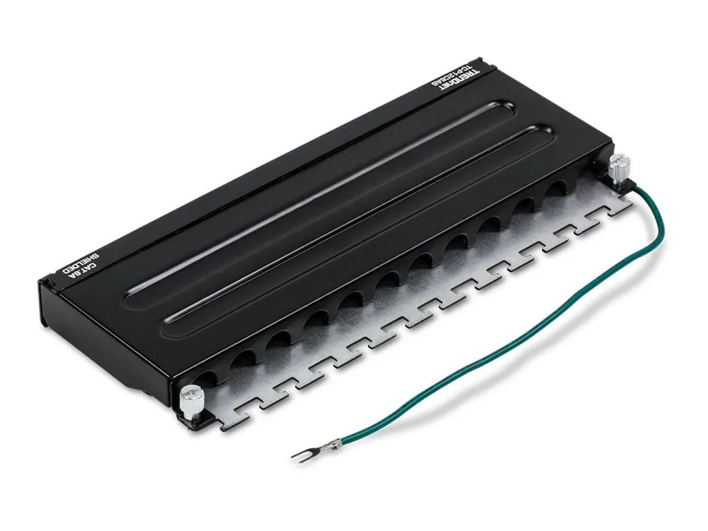 TRENDnet TC-P12C6AS - Patch Panel - geeignet für Wandmontage