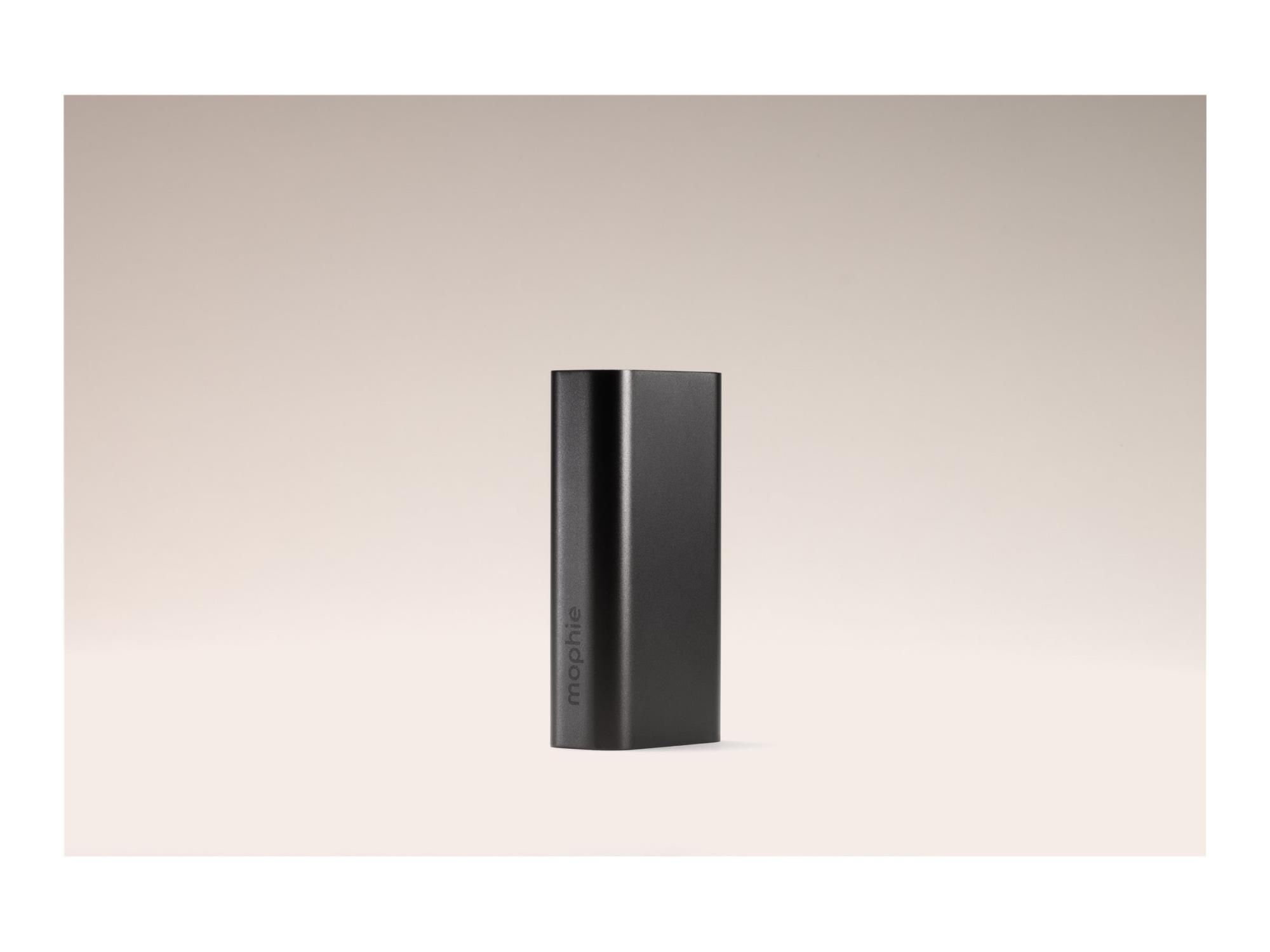 mophie powerstation - Powerbank - 10000 mAh - 30 Watt - PD - 2 Ausgabeanschlussstellen (24 pin USB-C)