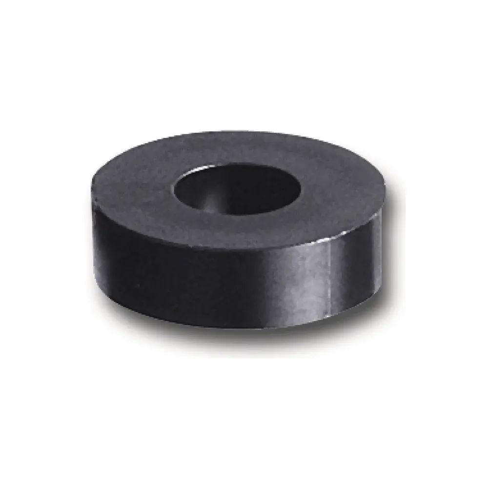 Dransfeld GmbH & Co.KG Polsternägel-Zierkappen Abstandhalter, ø 20 mm, Bohr ø 10 mm, Länge 5 mm, Hart-PVC schwarz