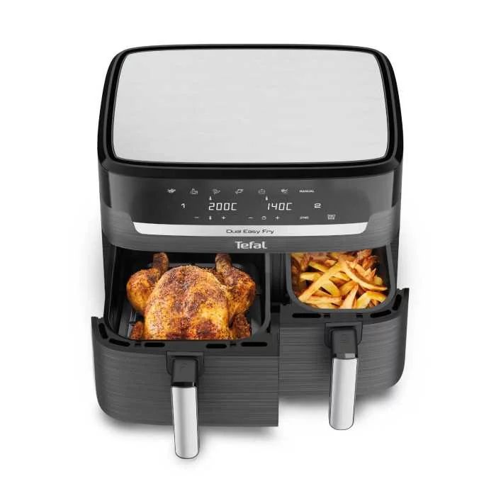 Tefal Dual Easy Fry & Grill 8,3 L Heißluftfritteuse EY905B