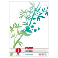 Herlitz GREENline - Abbildung - Grün - Weiß - A4 - 50 Blätter - 70 g/m² - Liniertes Papier