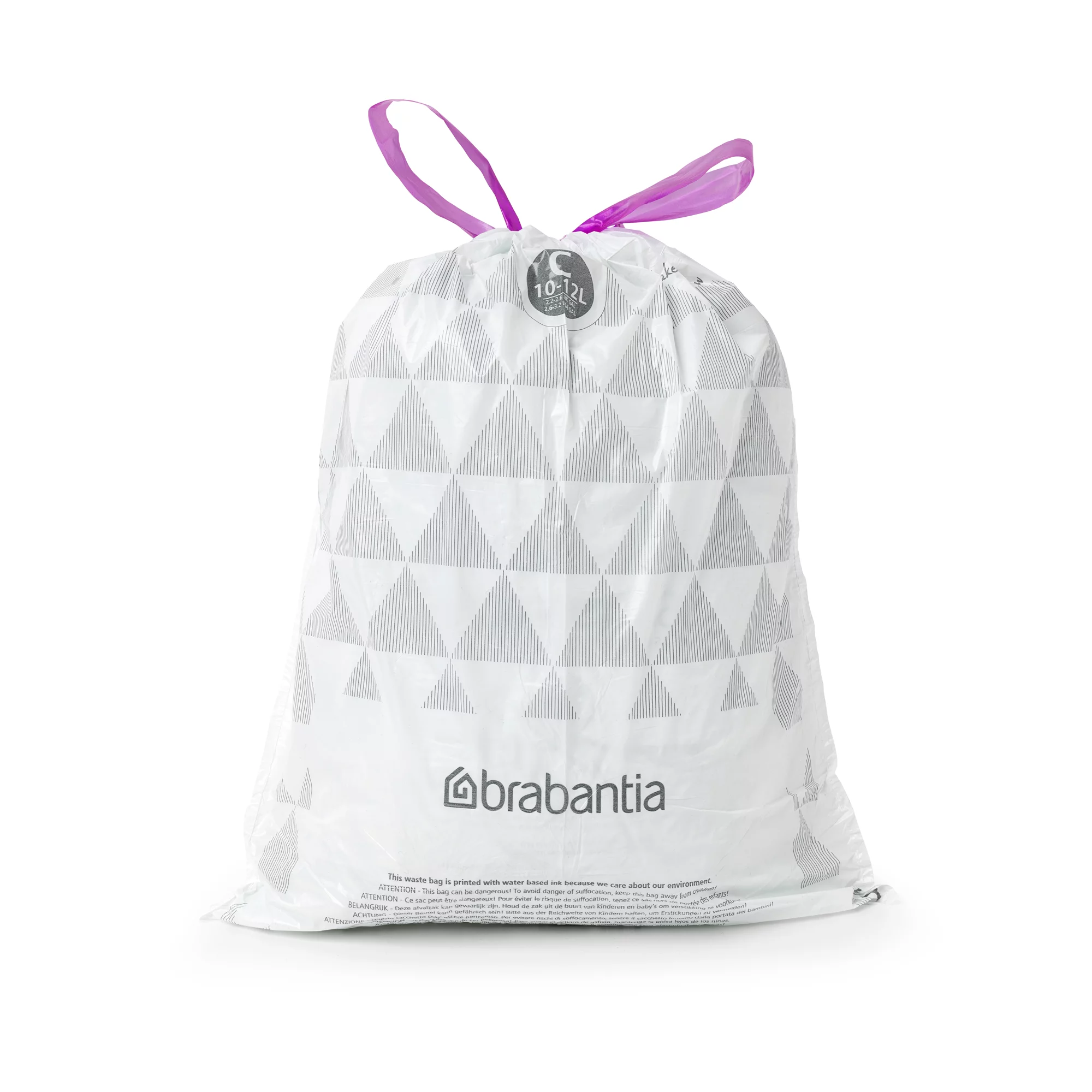 Brabantia Müllbeutel Spenderverpackung PerfectFit Beutel 10-12 L (C) 40Stk