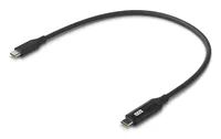 Ubiquiti Braided power and data cable with a double-sided charge - Kabel - Digital/Daten 0,3m