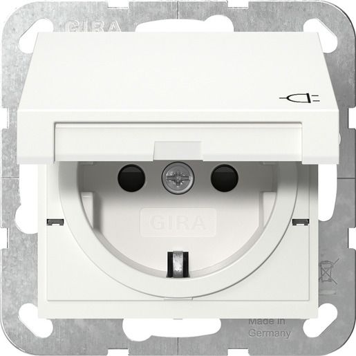 Gira SCHUKO KD + SH SYSTEM 55 RWS M / GIRA 441427 SYSTEM 55 441427