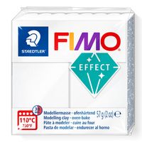 STAEDTLER Mod.masse Fimo effect weiß transluz