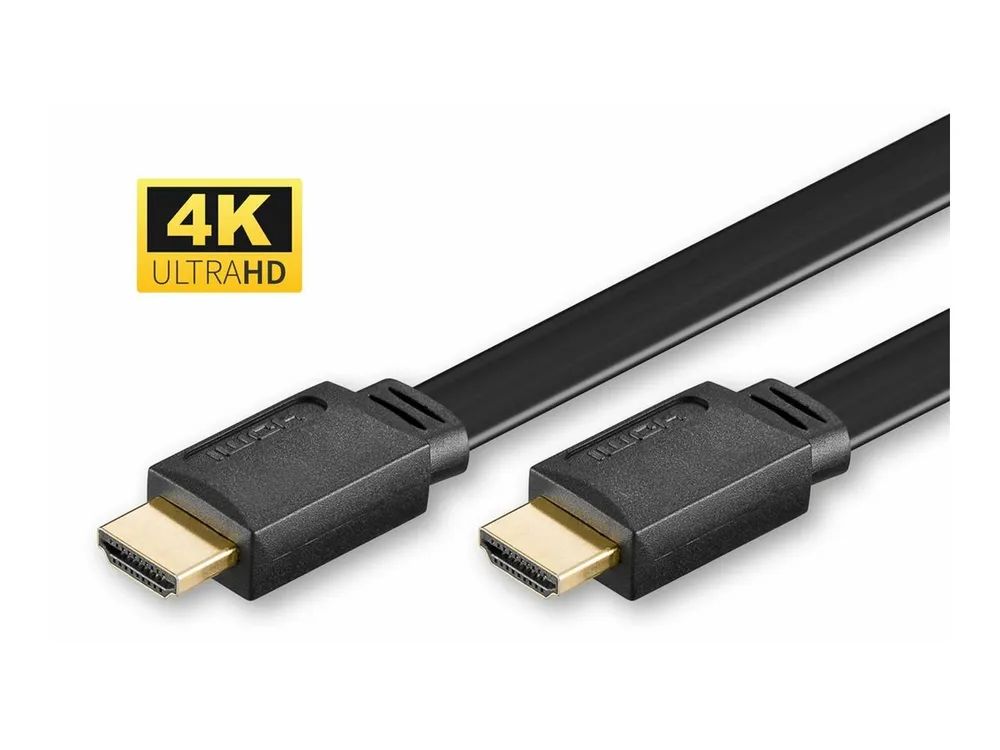 MicroConnect High Speed HDMI with Ethernet 1m HDMI männlich zu HDMI männlich 