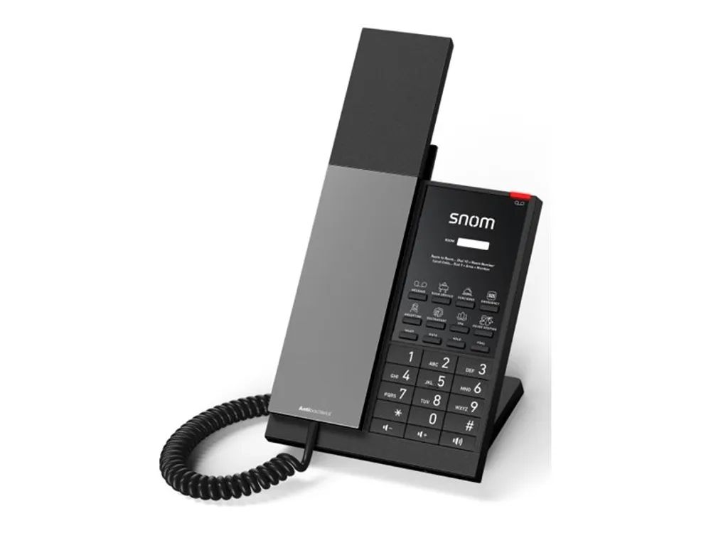 Snom HD350A - Telefon mit Schnur - Gun Metal