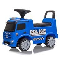 JAMARA Rutscher Mercedes Antos Polizei blau 1+