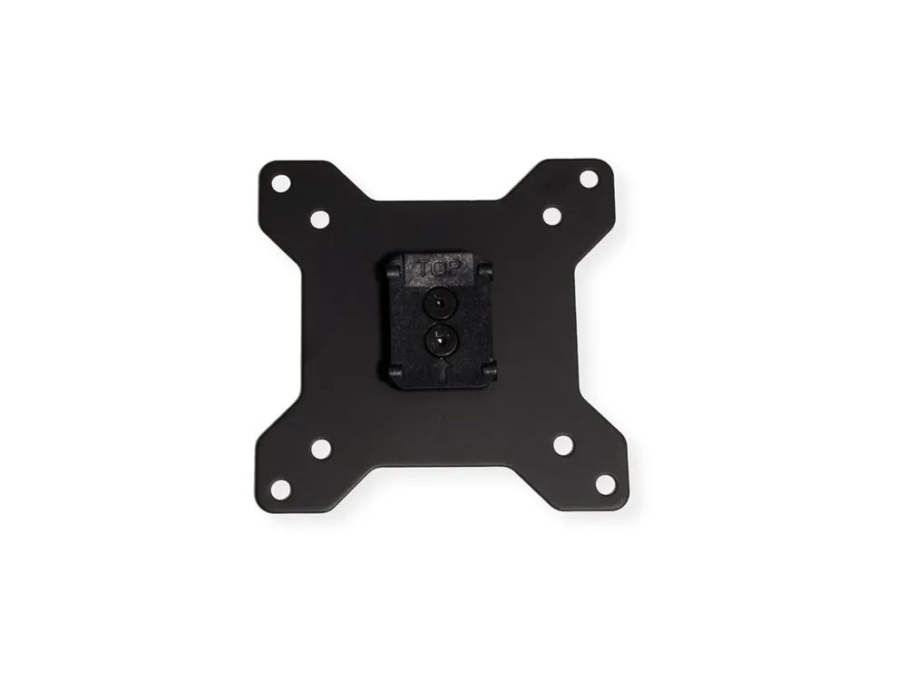 ROLINE Dual LCD Monitor Stand Pneumatic - Befestigungskit (Spannbefestigung für Tisch, 2 einstellbare Arme)