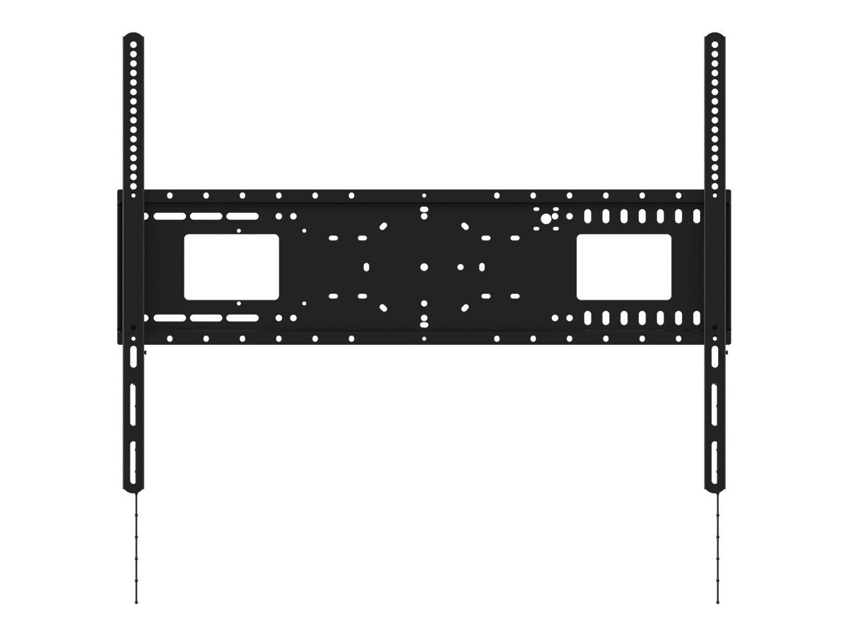 Vision VFM-W8X6 - Heavy Duty - Klammer - für Media Player / LCD-Display - kaltgewalzter Stahl - Schwarz - Bildschirmgröße: 140-213 cm (47"-90")