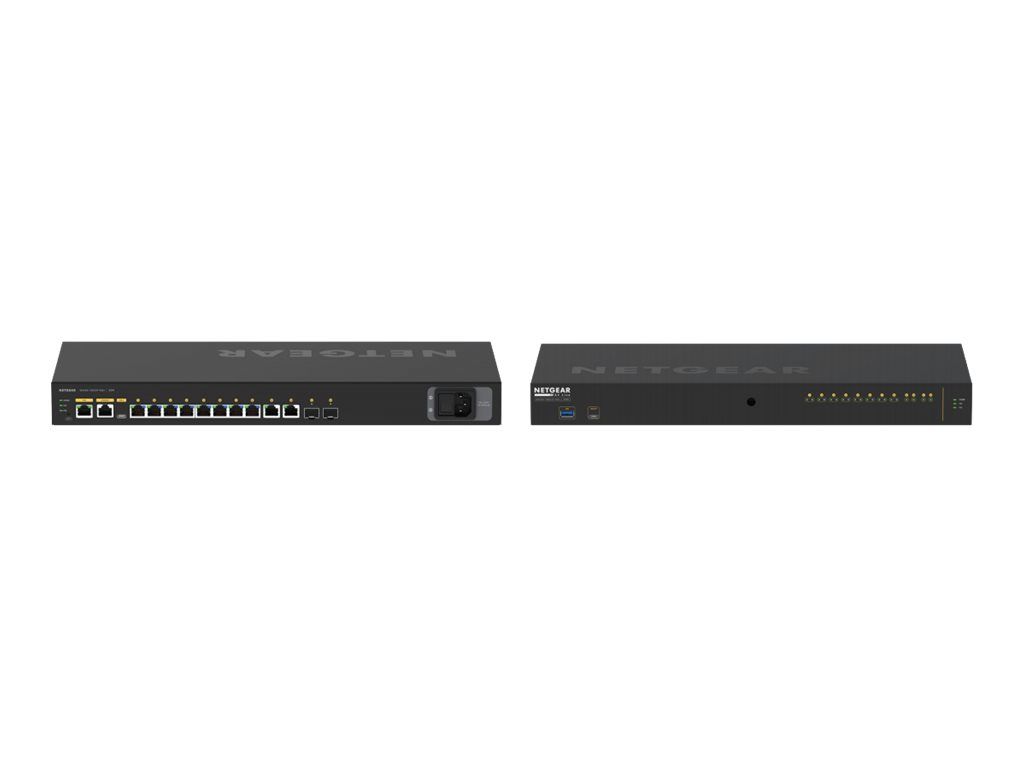 Netgear AV Line M4250-10G2XF-PoE+ - Switch - L3 - managed - 10 x 10/100/1000 (8 PoE+)