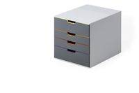 Durable VARICOLOR 4 - Schubladenschrank - 4 Schubfächer - für ANSI A (Letter)