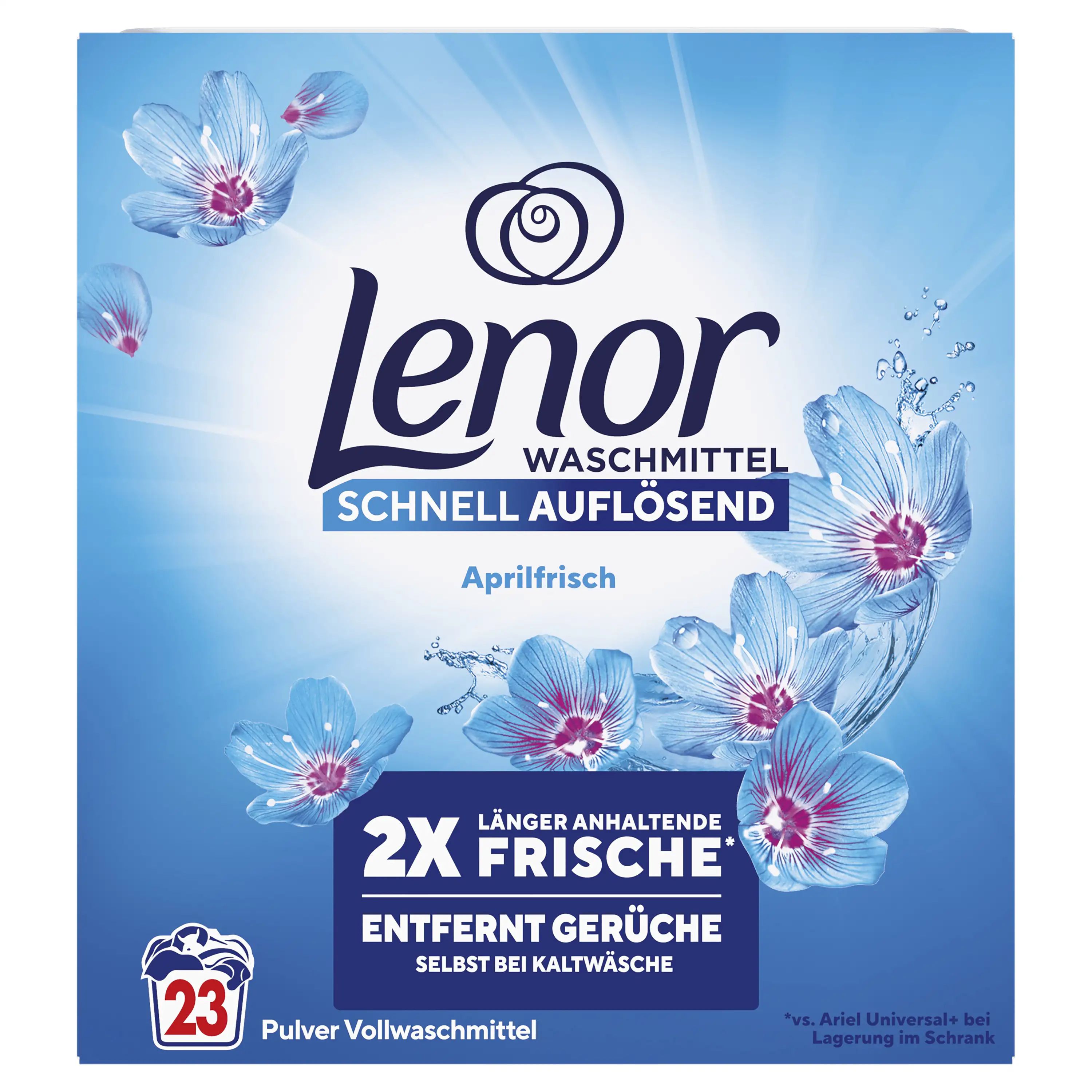 Lenor WM Pulver Aprilfrisch 1.265KG - 23WL