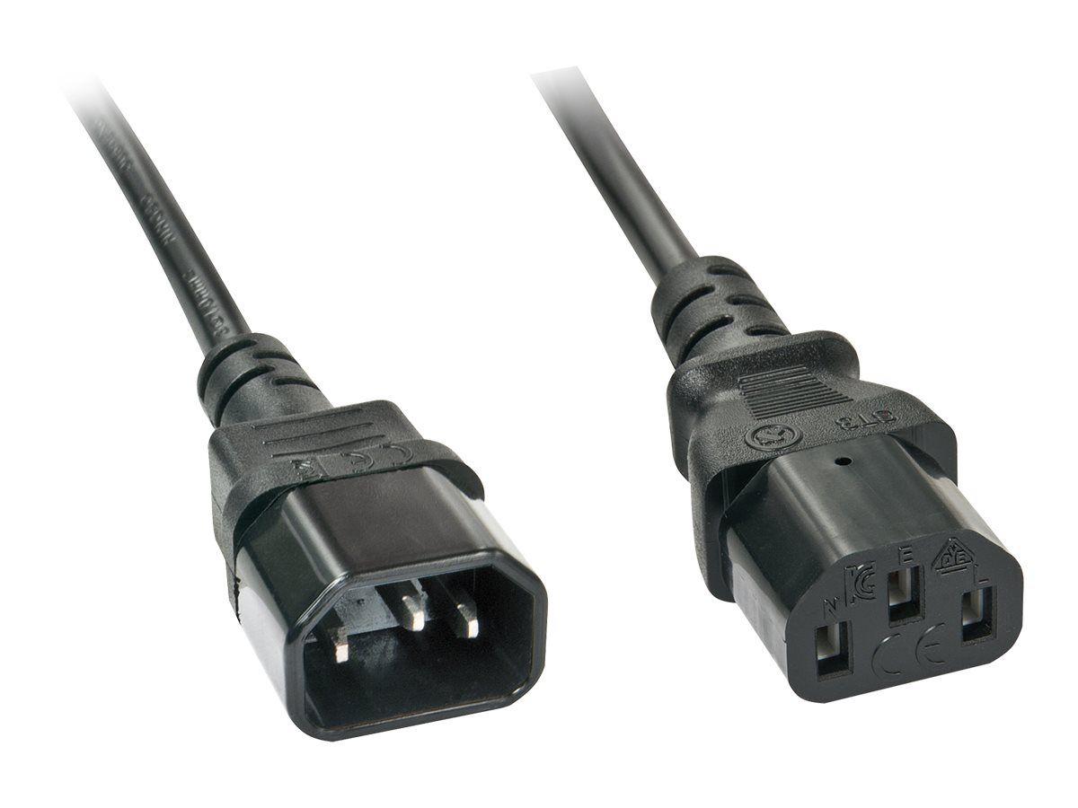 Lindy Stromkabel - IEC 60320 C13 zu IEC 60320 C14