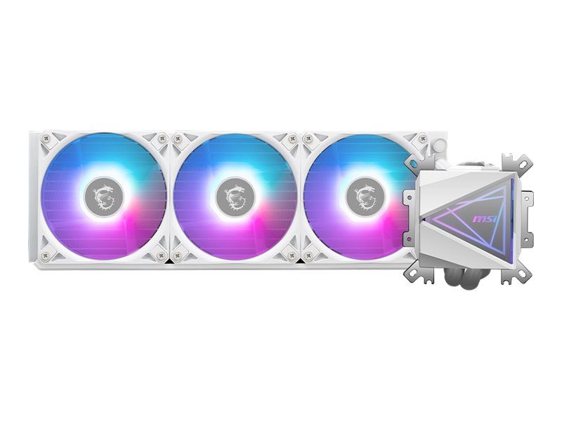 MSI MAG CORELIQUID I360 - Prozessor-Flüssigkeitskühlsystem - Kühlergröße: 360 mm - (für: LGA1150, LGA1151, LGA1155, LGA1156, LGA1200, LGA1700, AM4, AM5)