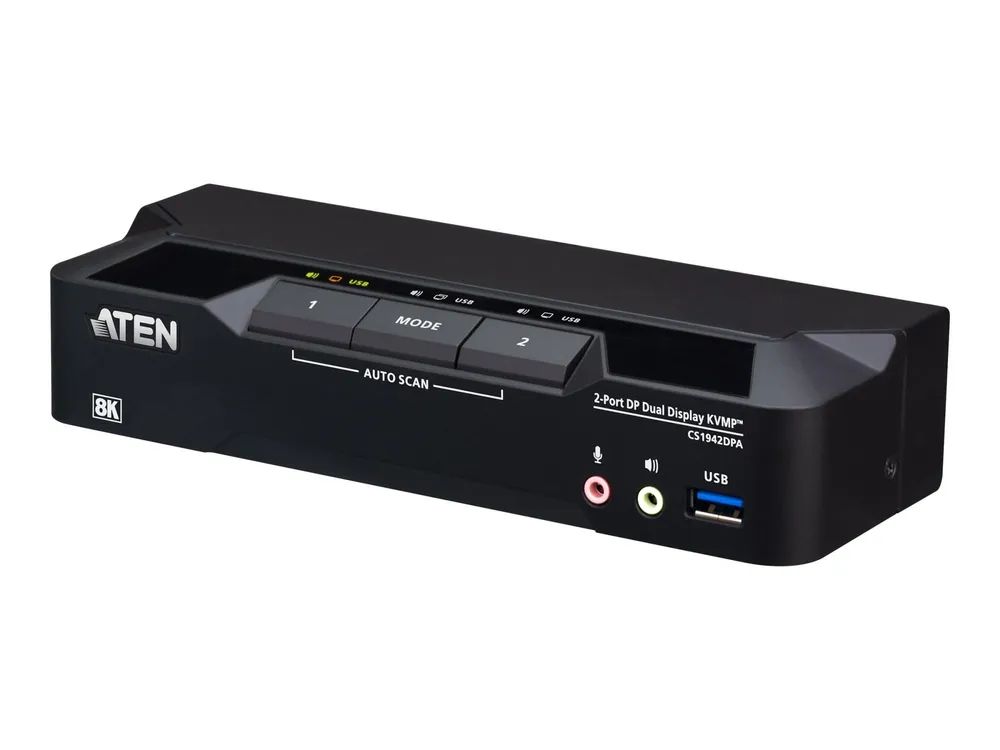 ATEN CS1942DPA - KVM-/Audio-/USB-Switch - 4 x