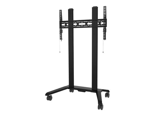 B-TECH PRO Install BT8564 - Wagen - für Flachbildschirm - XL - Schwarz - Bildschirmgröße: 165-305 cm (65"-120")
