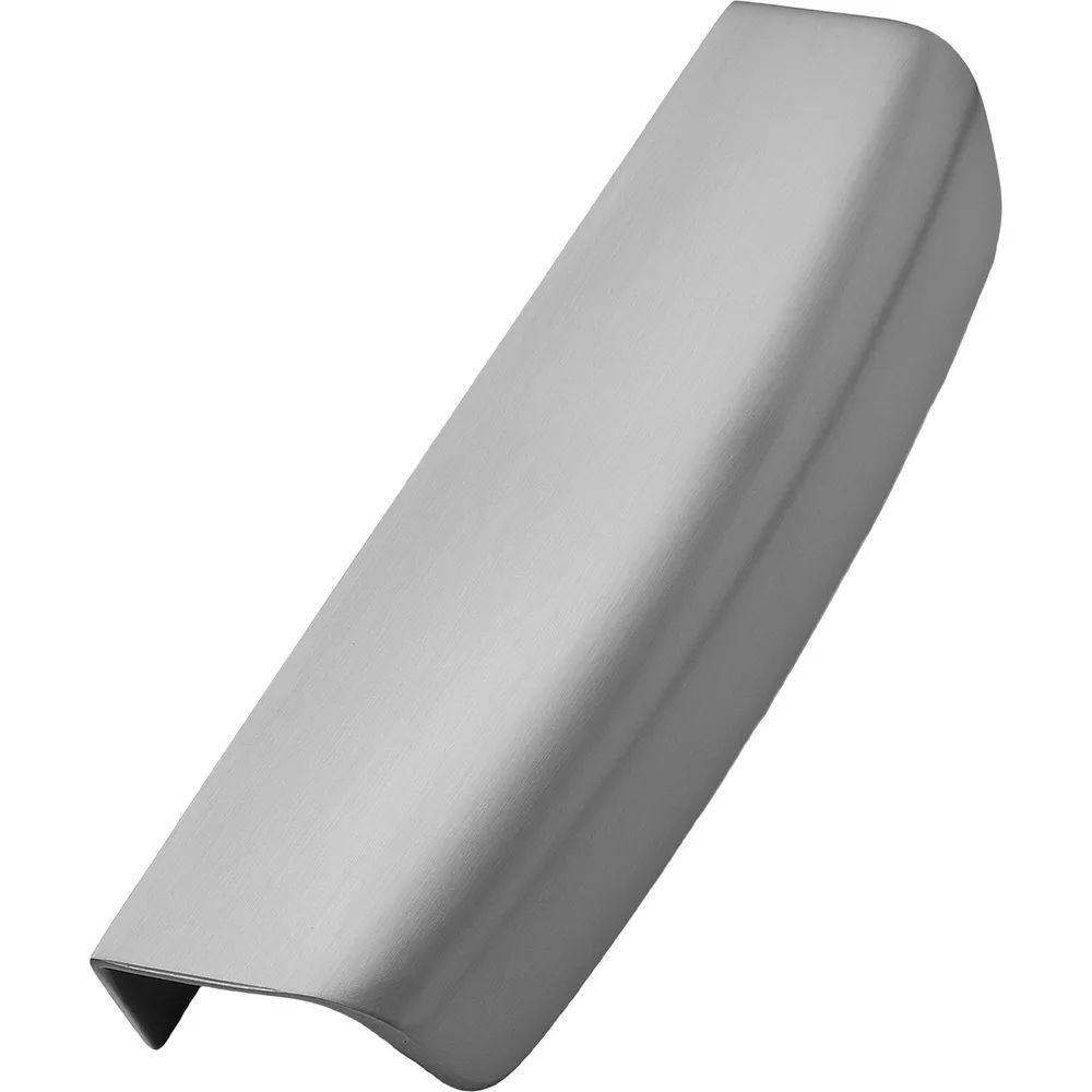Furnipart Griffleiste Wow LA 160 mm, Länge 192 mm, ZN Edelstahl Effekt