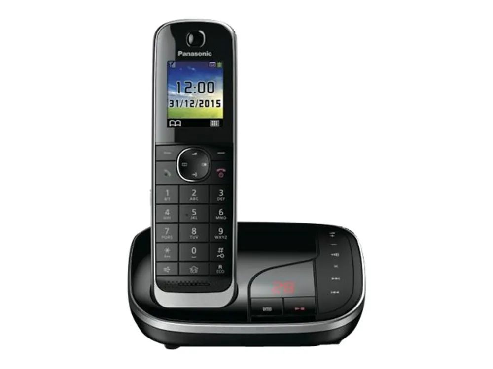 Panasonic KX-TGJ320GB - Schnurlostelefon - Anrufbeantworter mit Rufnummernanzeige