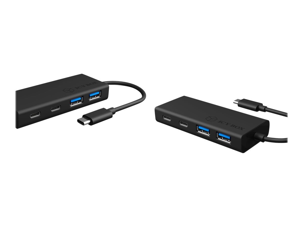 ICY BOX IB-HUB1426-CPD - Hub - 4 x SuperSpeed USB 3.0