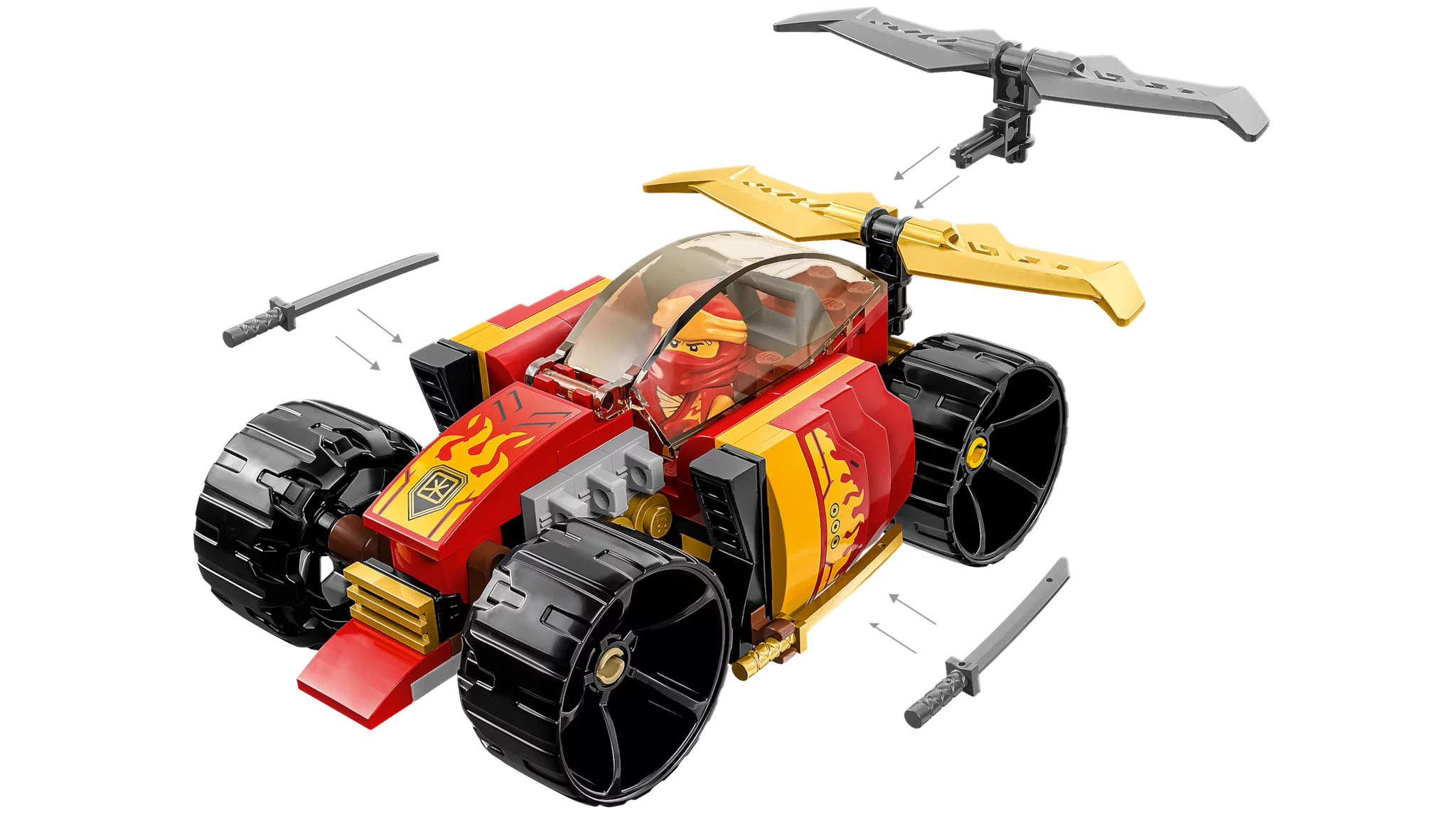 LEGO Kais Ninja-Rennwagen EVO