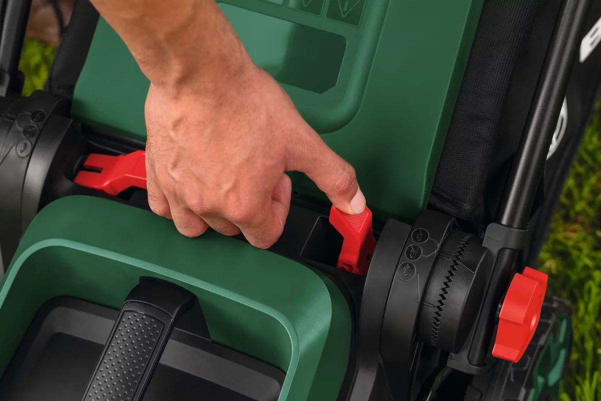Bosch Rotak 18V2-38 Akku-Rasenmäher Kit
