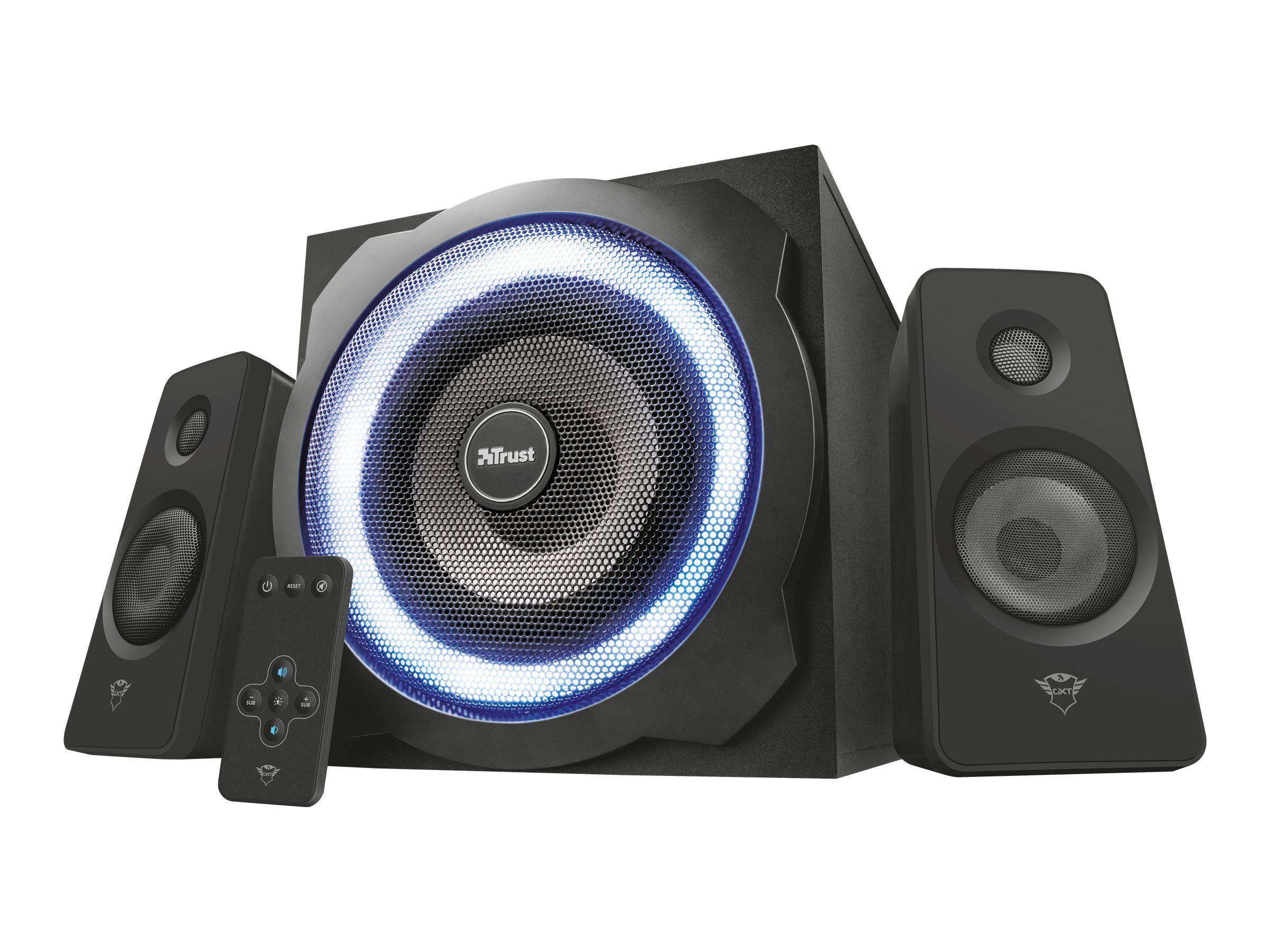 Trust GXT 629 Tytan - Lautsprechersystem - für PC - 2.1-Kanal - 60 Watt (Gesamt)