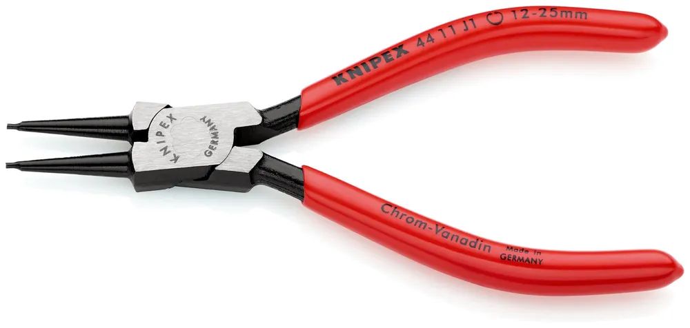 KNIPEX Sicherungsringzange für Innenringe in Bohrungen mit Kunststoff überzogen schwarz atramentiert 140 mm