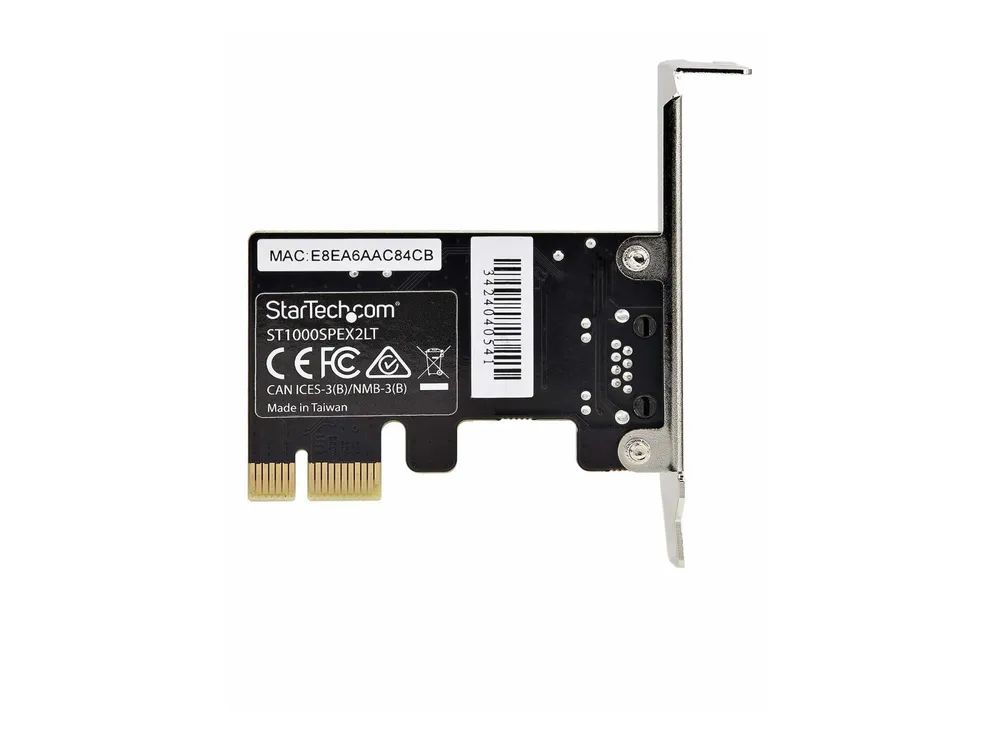 StarTech.com 1-Port Gigabit PCIe Network Adapter Card, TAA Compliant