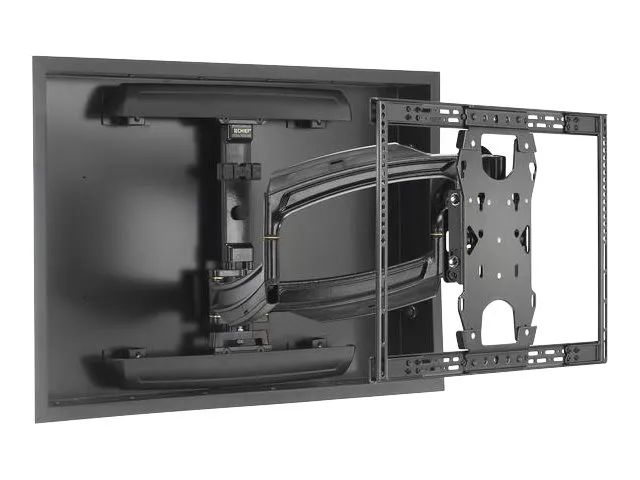 Chief Thinstall Large Dual Arm Wall Mount - For Displays 42-75" - Black - Klammer - Voll beweglich - für Flachbildschirm - Schwarz - Bildschirmgröße: 106.7-190.5 cm (42"-75")