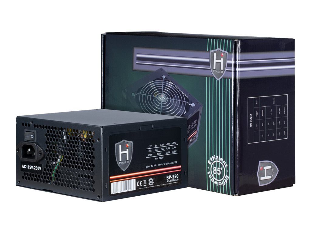 Inter-Tech HiPower SP-550 - Netzteil (intern) - ATX12V 2.4