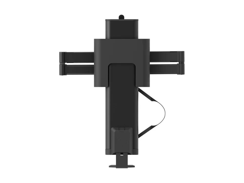 Ergotron TRACE - Befestigungskit (Spannbefestigung für Tisch, Pivot, Basis, VESA-Abstandshalter, Hubsäule, Verlängerungsarm) - Konstante Krafttechnologie - für LCD-Display - mattschwarz - Bildschirmgröße: up to 96.5 cm (up to 38")