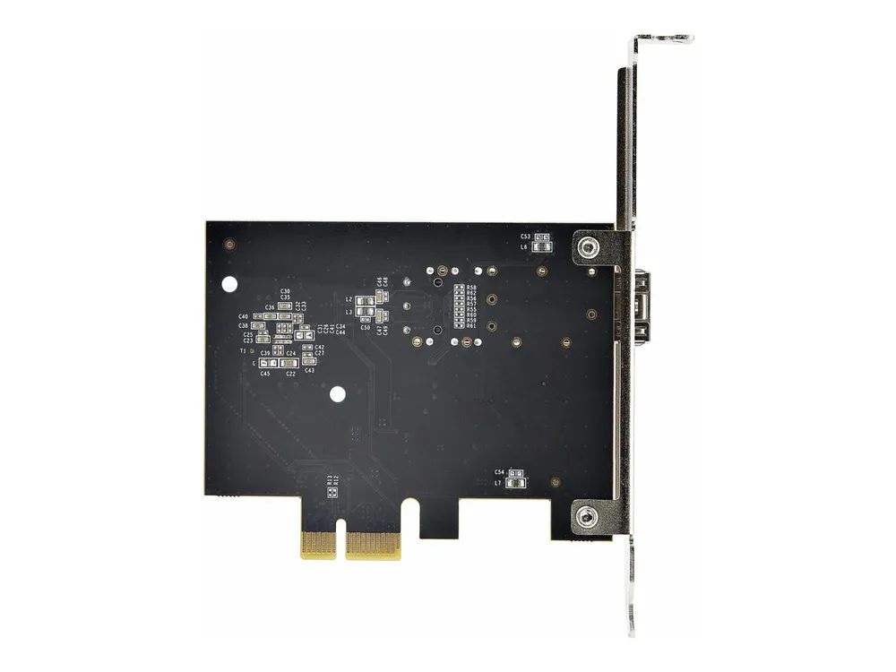 StarTech.com 1-Port GbE SFP Network Card, PCIe 2.1 x1, Intel I210-IS, 1GbE Controller, 1000BASE Copper/Fiber Optic, Single-Port Gigabit Ethernet NIC, Desktop/Server Backplanes - Windows and Linux Compatible (P011GI-NETWORK-CARD)
