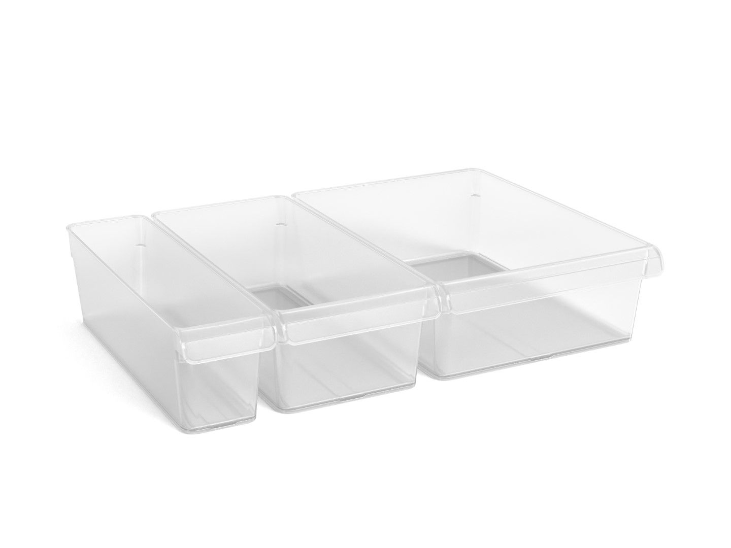Rotho Kühlschrankorganizer 3 tlg. LOFT