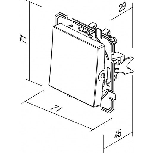 TEM SCHALTER WECHSEL STE 10A PW / TEMCAT SQ60PWXO-U