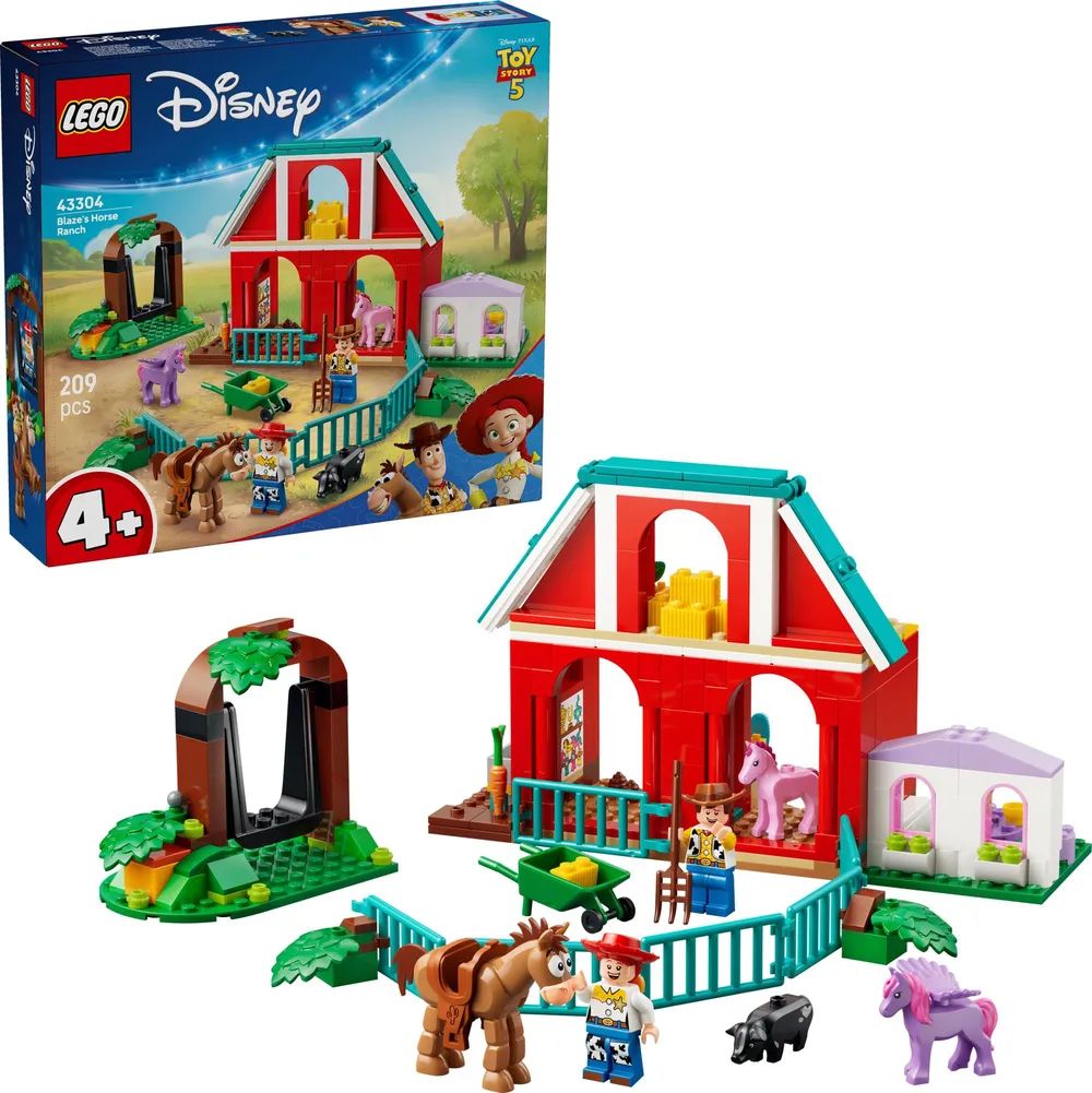 LEGO 43304 - Disney Pixar - Blazes Pferderanch