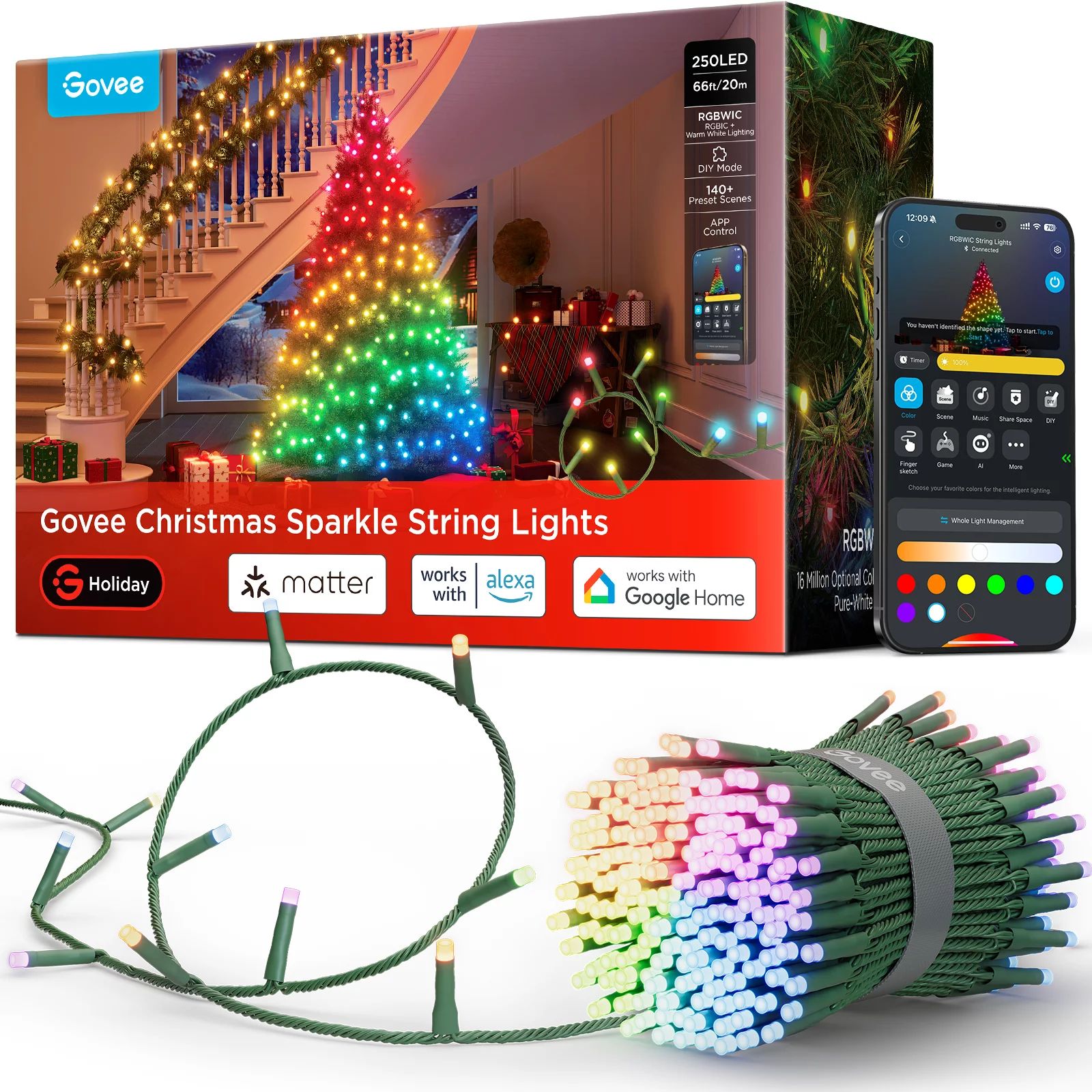 Govee LED Christmas Light Meter