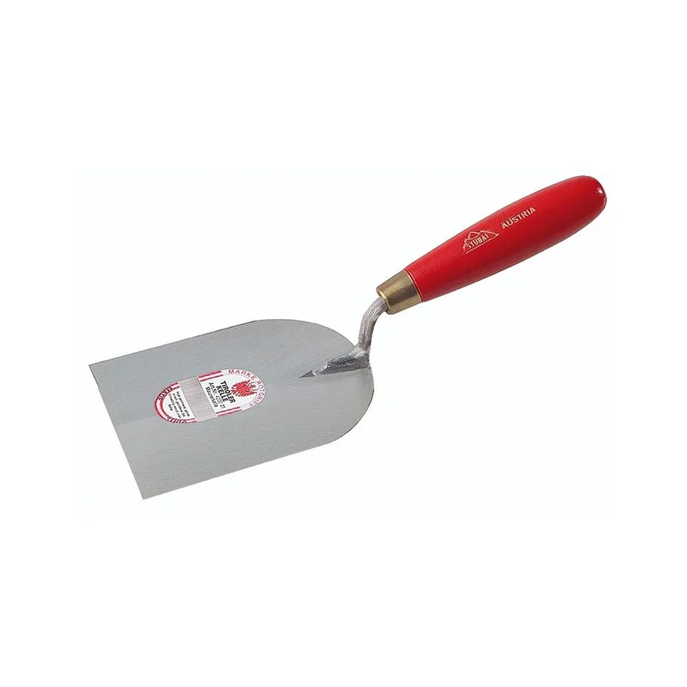 STUBAI Gipserspachtel gekröpft mit Holzheft Breite 80 mm
