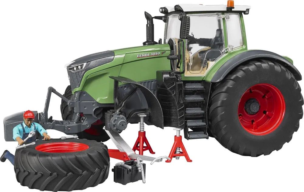 Bruder Fendt 1050 Vario mit Mechaniker - Grün - Acrylnitril-Butadien-Styrol (ABS) - Kunststoff - 4 Jahr(e) - 1:16 - Nicht für Kinder unter 36 Monaten geeignet - 456 mm