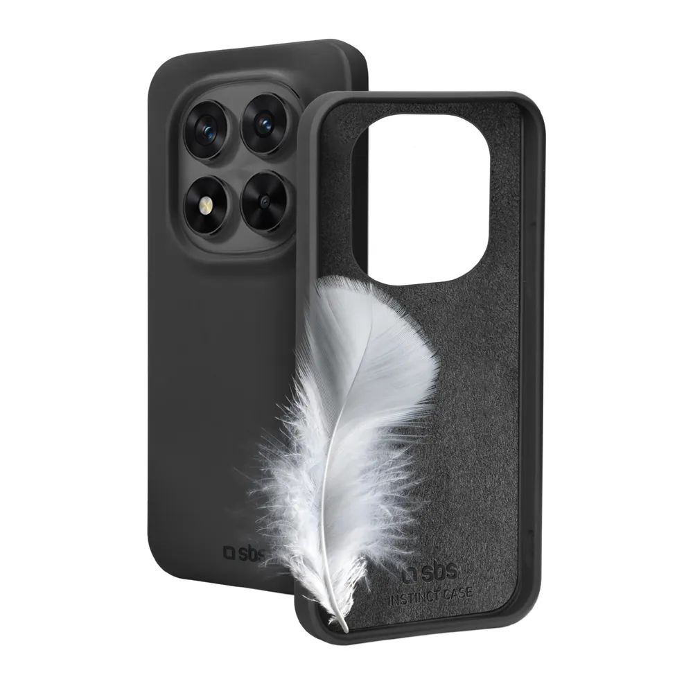 SBS INSTINCT Cover für Xiaomi REDMI NOTE 14 PRO 4G, schwarz