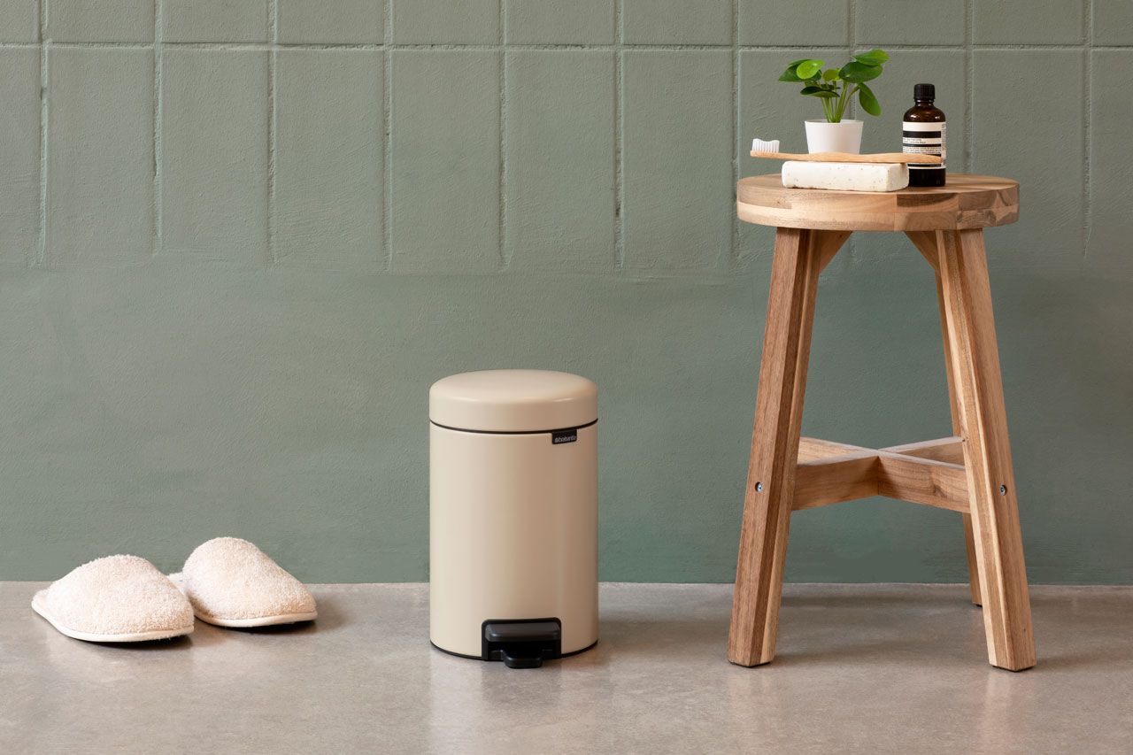 Brabantia NewIcon Treteimer, 5l, Soft Beige