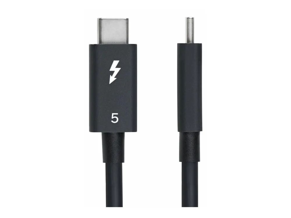 StarTech.com 2.6ft (80cm) Thunderbolt 5 Cable, 80Gbps/120Gbps, Certified - Thunderbolt-Kabel - Thunderbolt 5 (M)